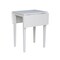 International Concepts Rectangle Small Dropleaf Table, White, 20.6 W, 36 L, 29 in H, Wood, White T08-2236D - alternate 6